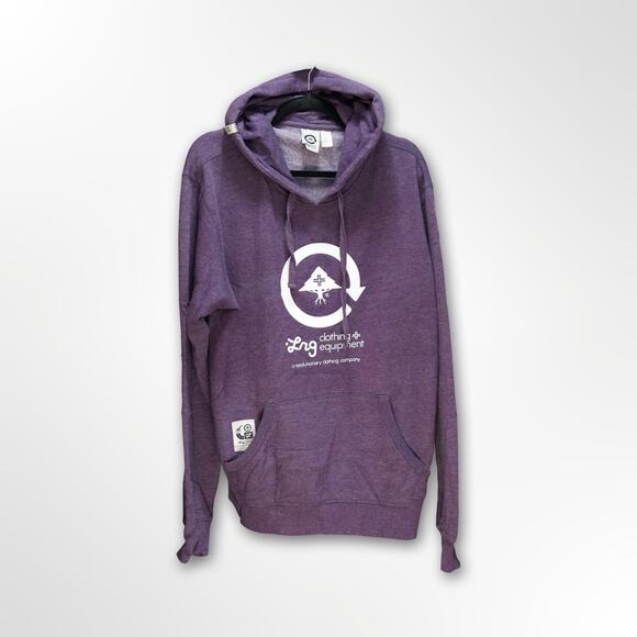 LRG Purple Graphic Hoodie - Men's Large - Excellent! - Picture 1 of 2